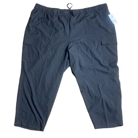 Old navy women’s 4x new stretchtech plus lightweight pull on pants black gorpcor - Picture 1 of 4